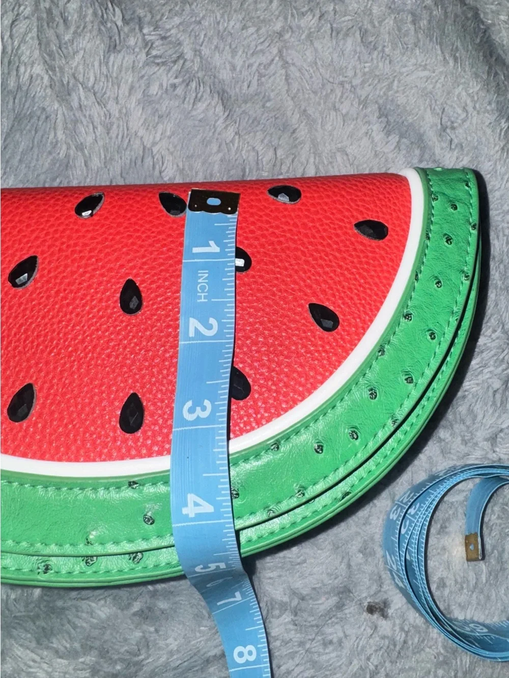 Watermelon wristlet- Red and Green